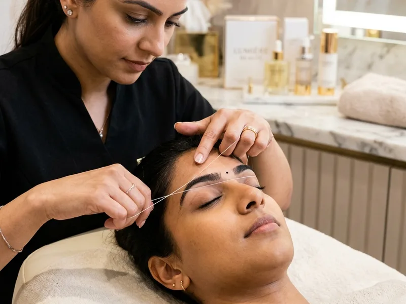 Eyebrow & Upper Lip Threading